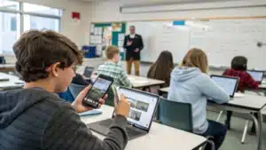 transcription mobile cours